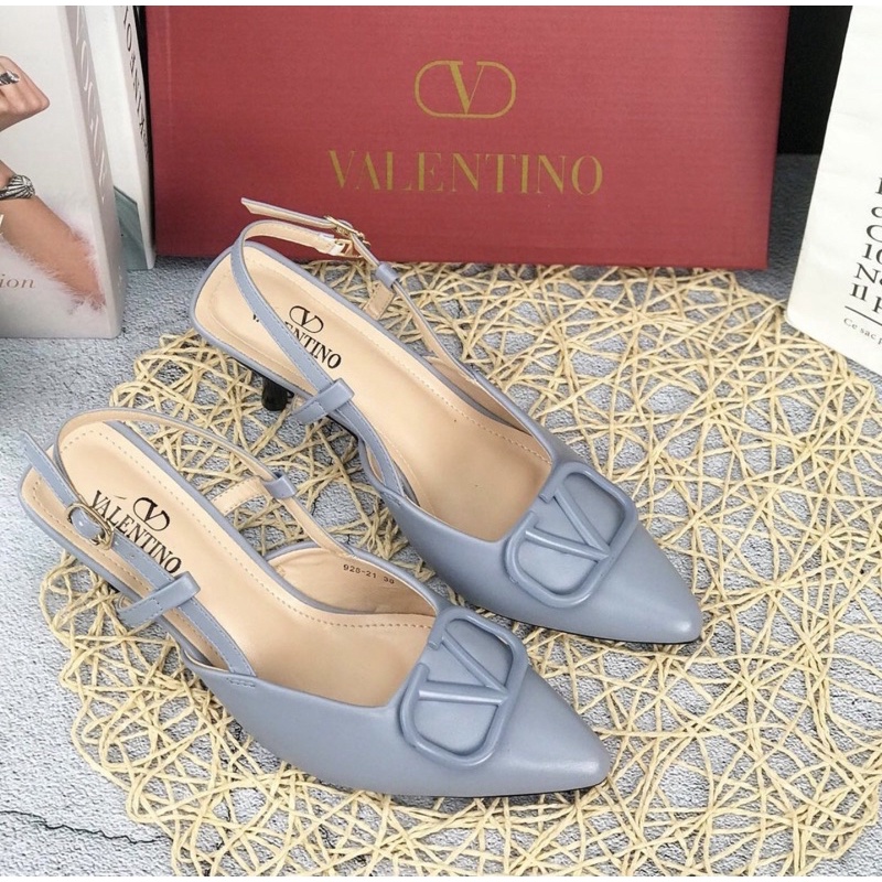 Heelsslop 92821 sendal wanita import realpict