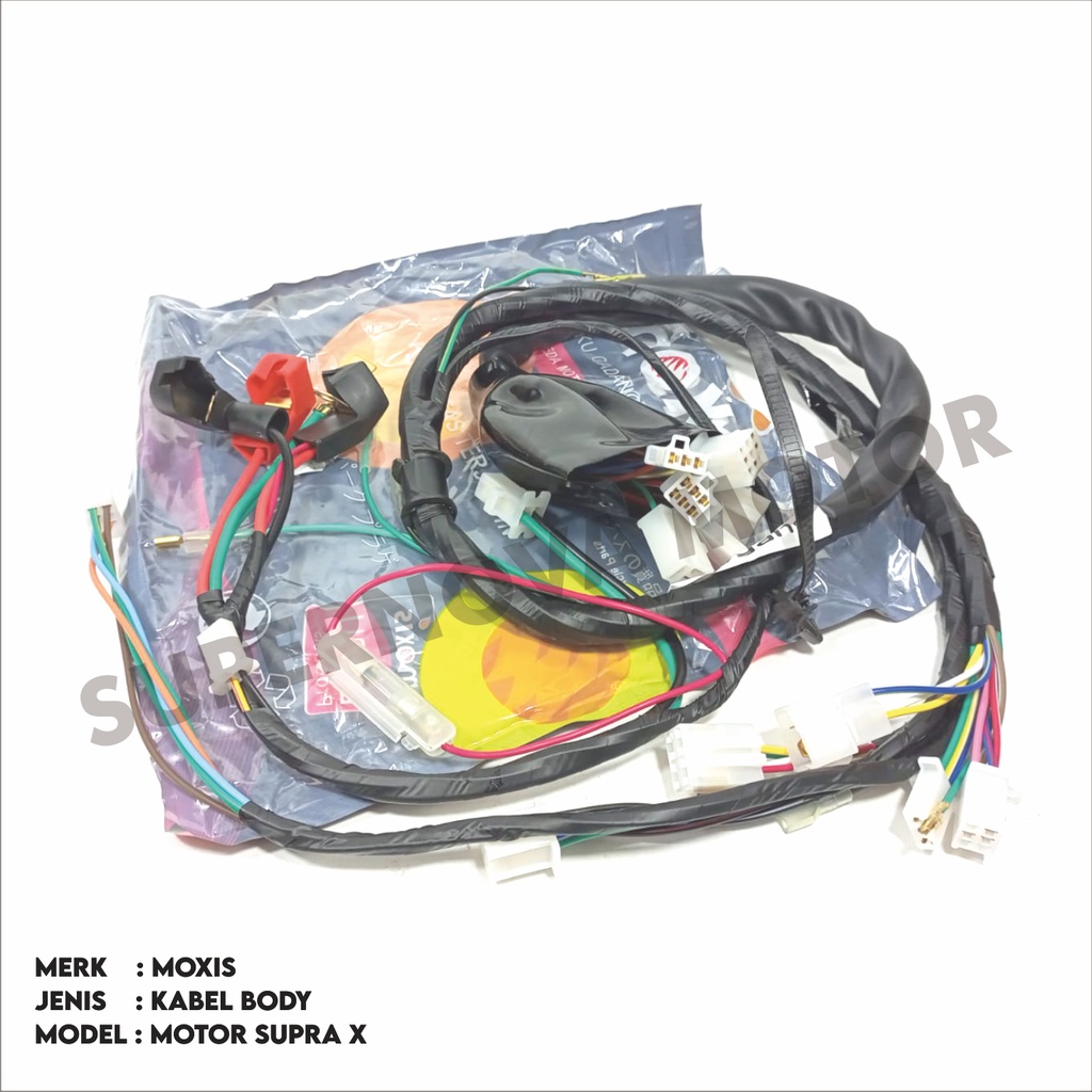 KABEL BODY ASSY SUPRA X MOXIS KABEL BODY KOMPLIT MOTOR SUPRA X