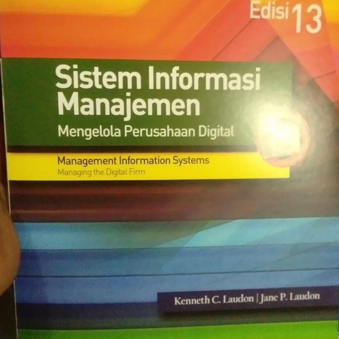 Jual Sistem Informasi Manajemen Edisi 13 Laudon Cd Book Shopee Indonesia 