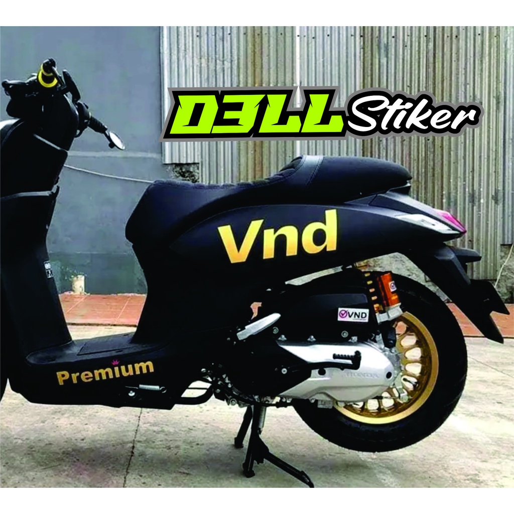 sticker stiker GENIO / CUTTING STIKER GENIO / STIKER MOTOR GENIO