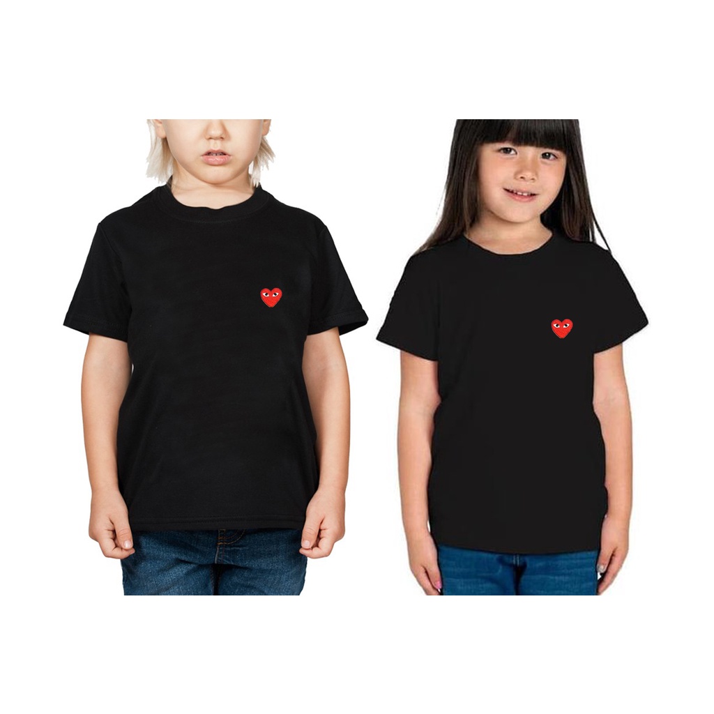 KAOS ANAK PLAY CDG / KAOS ANAK PLAY COMME DES GARCONS / T-SHIRT KIDS PLAY CDG