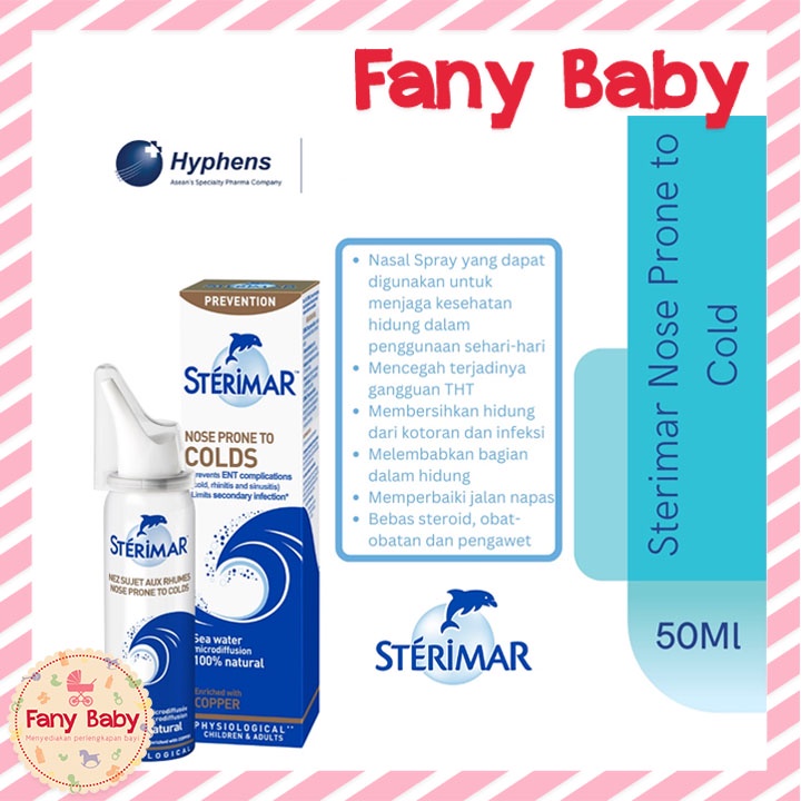 STERIMAR NOSE PRONE TO COLDS 50ML