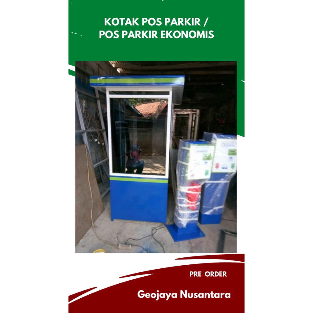 KOTAK POS Parkir / pos parkir ekonomis