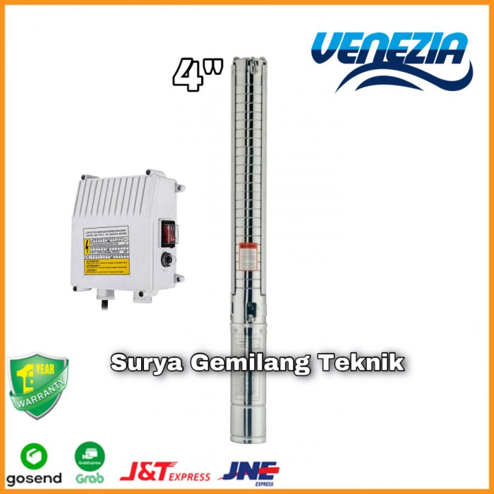 Pompa Submersible Venezia 4Sqv12-12 Pompa Celup Satelit 4 Inchi