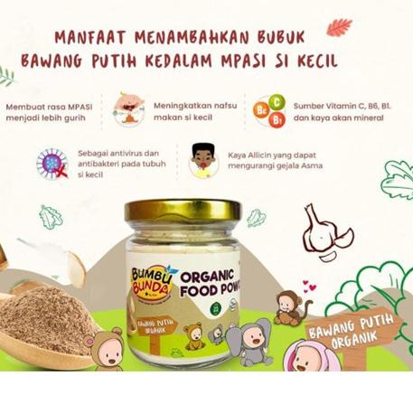 

8.8 SALE BUMBU BUNDA by Elia Organic Food Powder MPASI Bawang Putih Slow Cooker