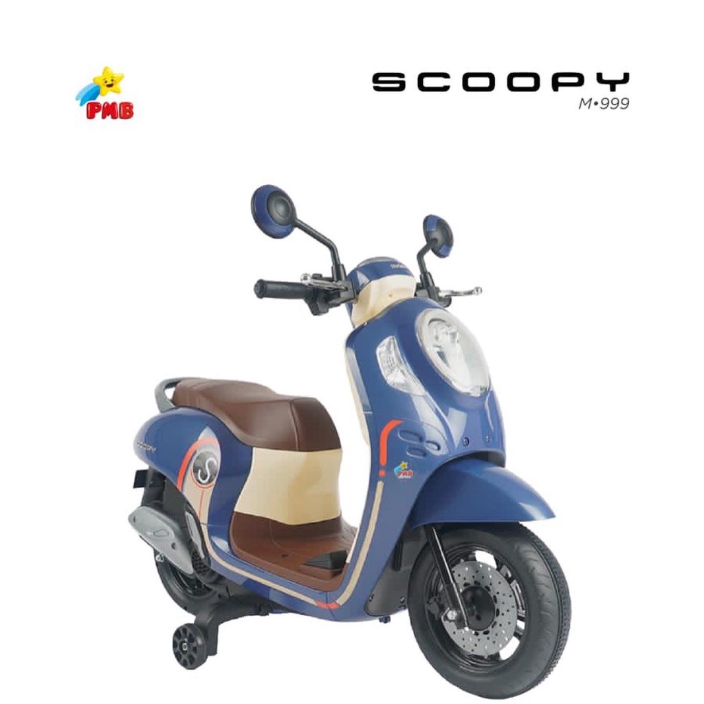 GOSEND Motor Aki Anak PMB HONDA SCOOPY Mainan Motor Aki