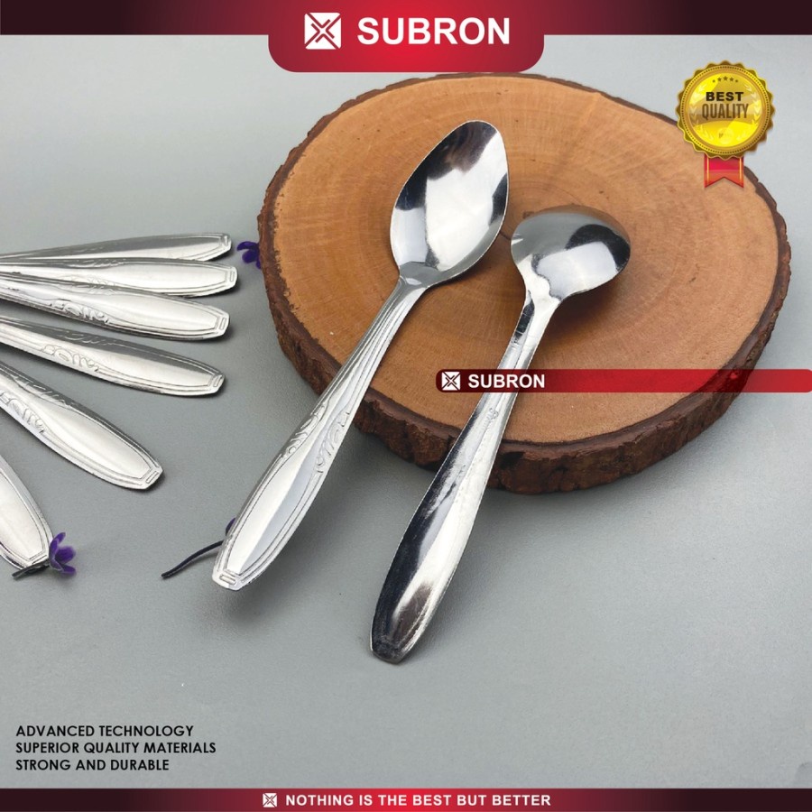 Sendok teh pendek 1 lusin (12pcs) - Subron