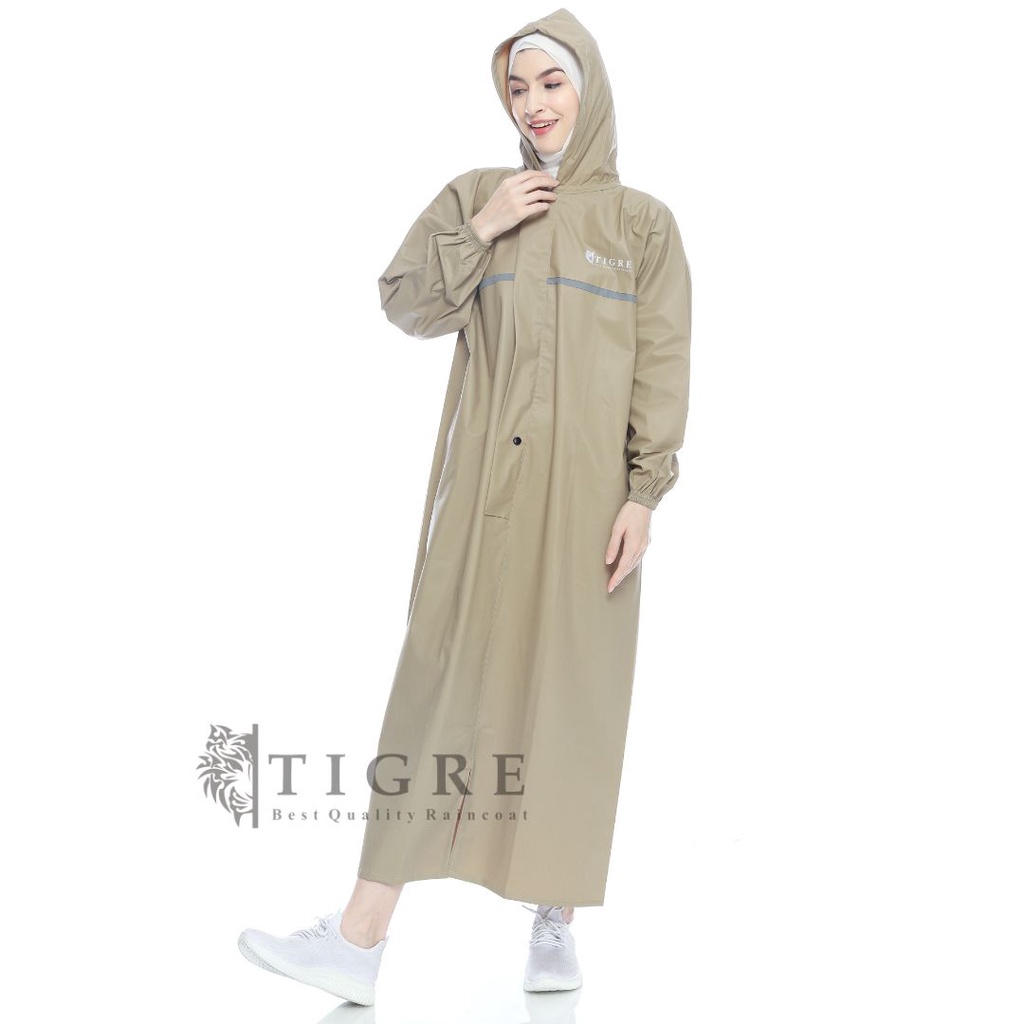 Jas Hujan Hijab / Jas Hujan Gamis Syari ORIGINAL TIGRE