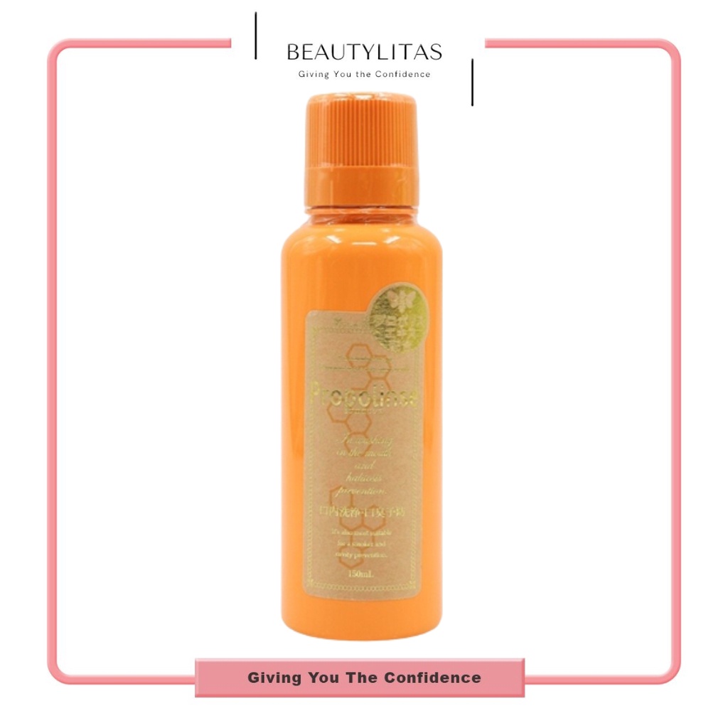 PROPOLINSE Mouthwash Propolis Pemutih Gigi Pembersih Karang Gigi 150ml