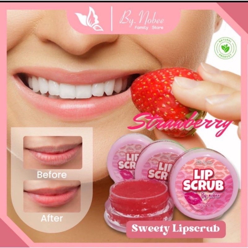 LIPS SCRUB NOBE 12gr STRAWBERRY