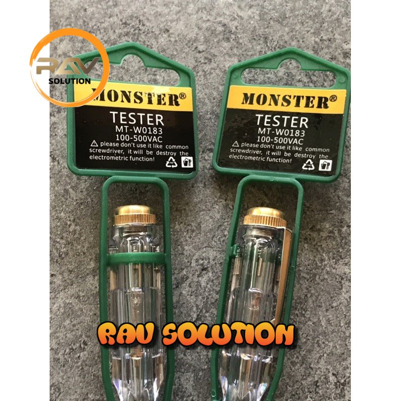 Obeng Tespen W0183 Monster Dengan Lampu Indikator