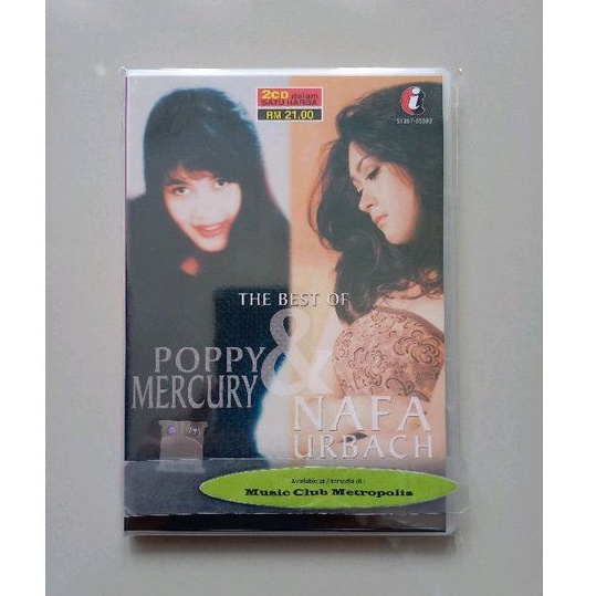 CD POPPY MERCURY & NAFA URBACH - THE BEST OF (2CD)