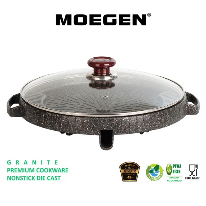 Moegen Bulgogi Pan 32 Cm Panggangan Bbq Panggangan Korea