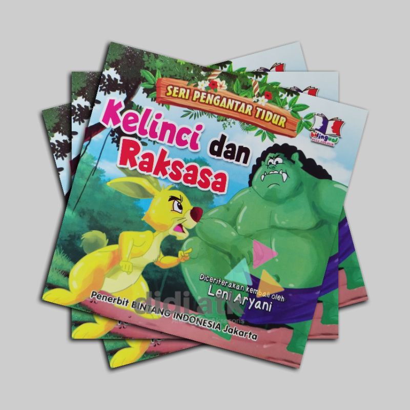 Buku Anak-Anak Seri Pengantar Tidur Kelinci dan Raksasa