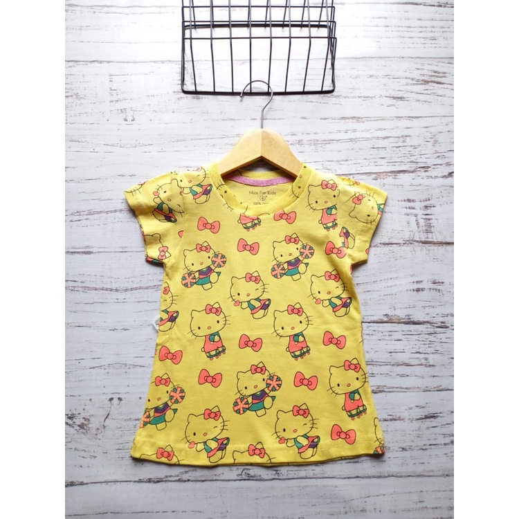 KAOS ANAK/KAOS FULLPRINT ANAK CEWEK