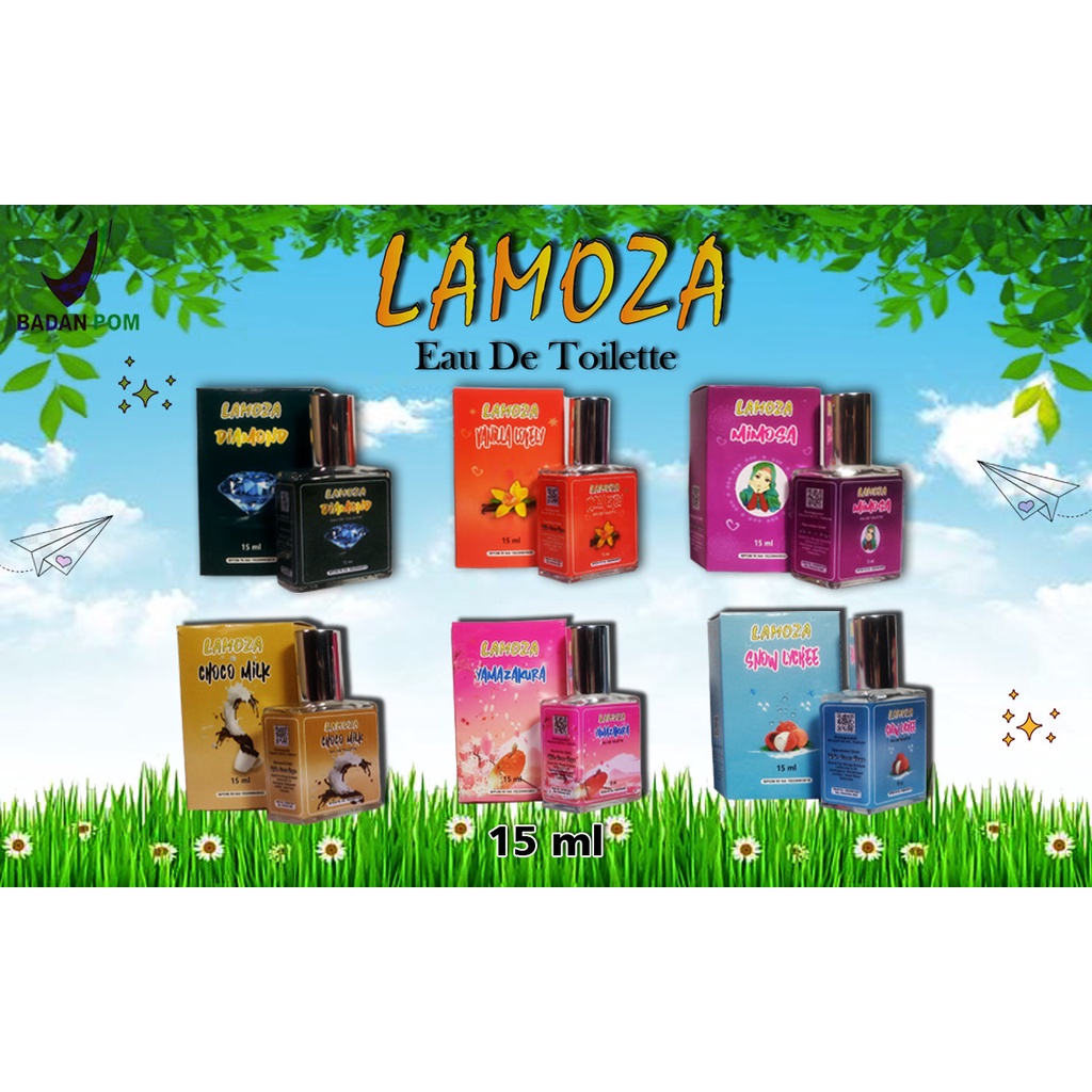 BPOM PERFUME LAMOZA EDT 15 ML