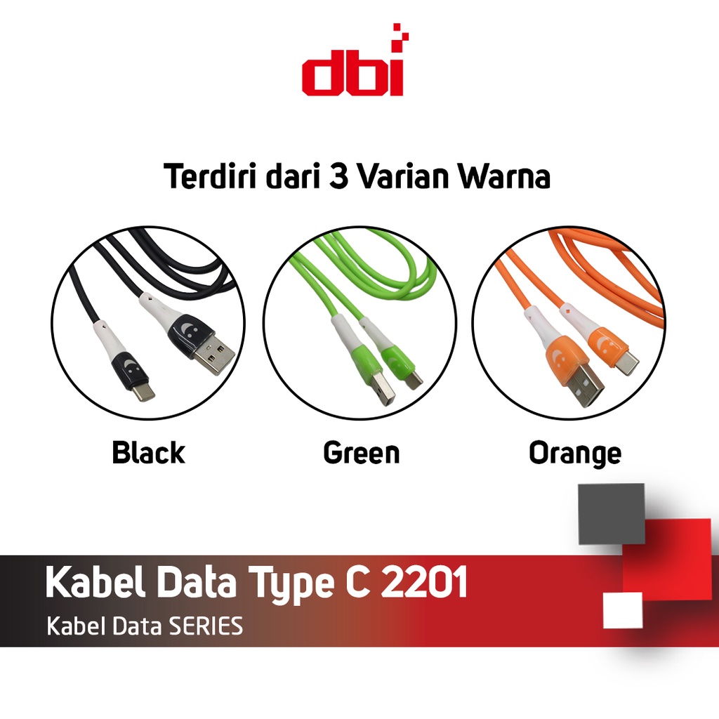 Kabel Data TYPE C 100CM F/C 2201