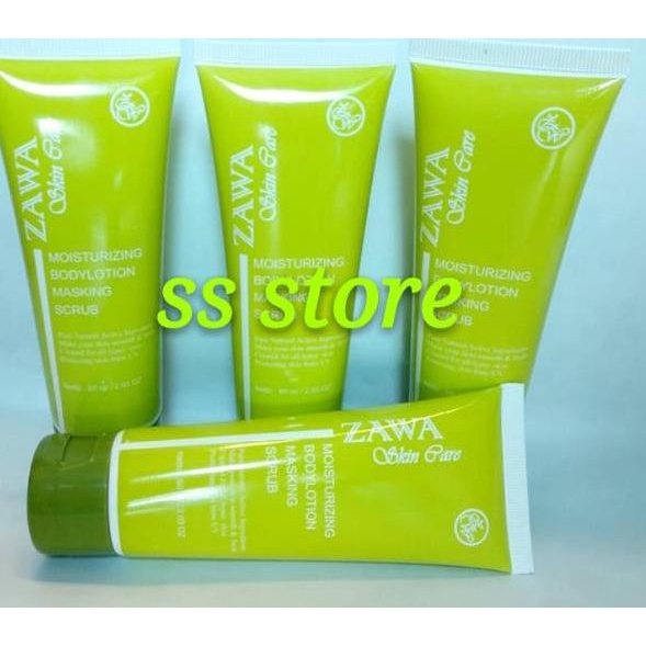 Model Baru--ZAWA SKINCARE 100 % ORI ,BPOM:NA 18170102353