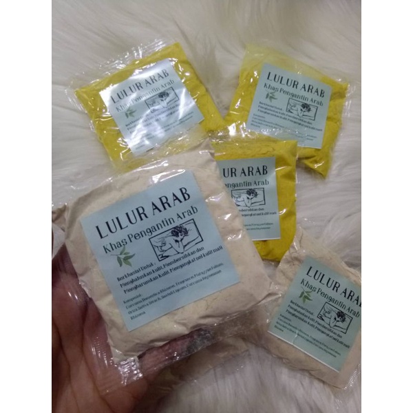 LULUR ARAB SCRUB BADAN /LULUR TRADISIONAL BADAN AROMA PENGANTIN ARAB