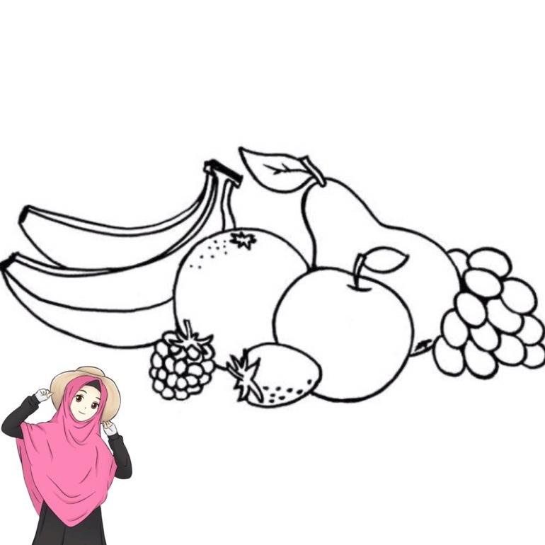 

BISA COD Gambar Mewarnai Buah-Buahan & Desain untuk melatih kecerdasan Anak-Anak
