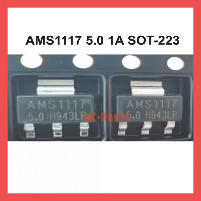 AMS1117 5.0 Voltage Regulator 1A Sot-223 AMS 1117 5.0V Sot223 1 A