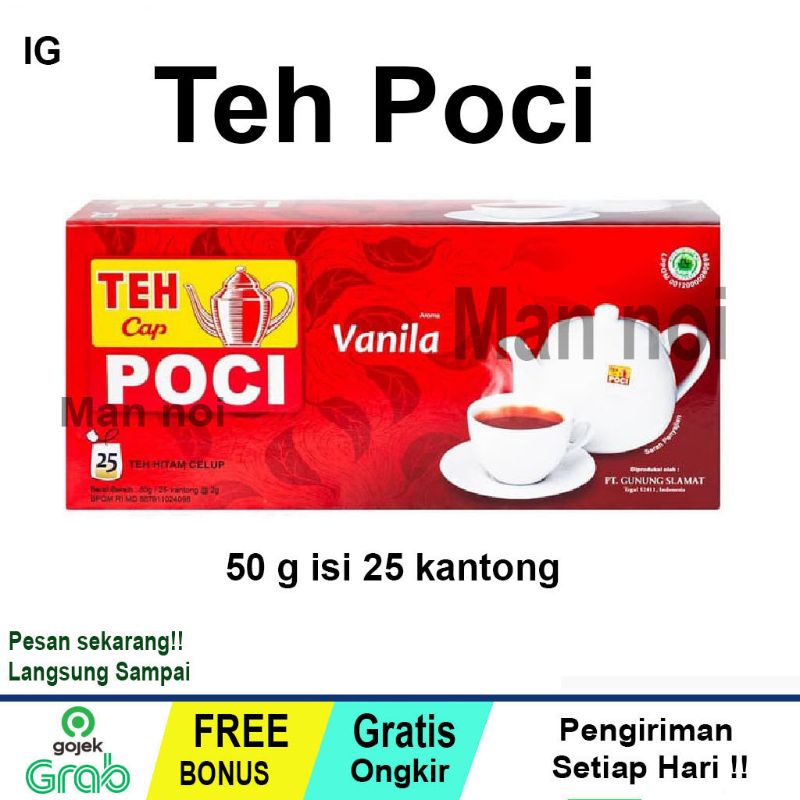 

Teh Poci Vanila 25 sachet