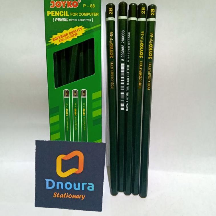 

☮ SELUSIN ( 12 PCS ) Pensil 2B Joyko P-88 ↕