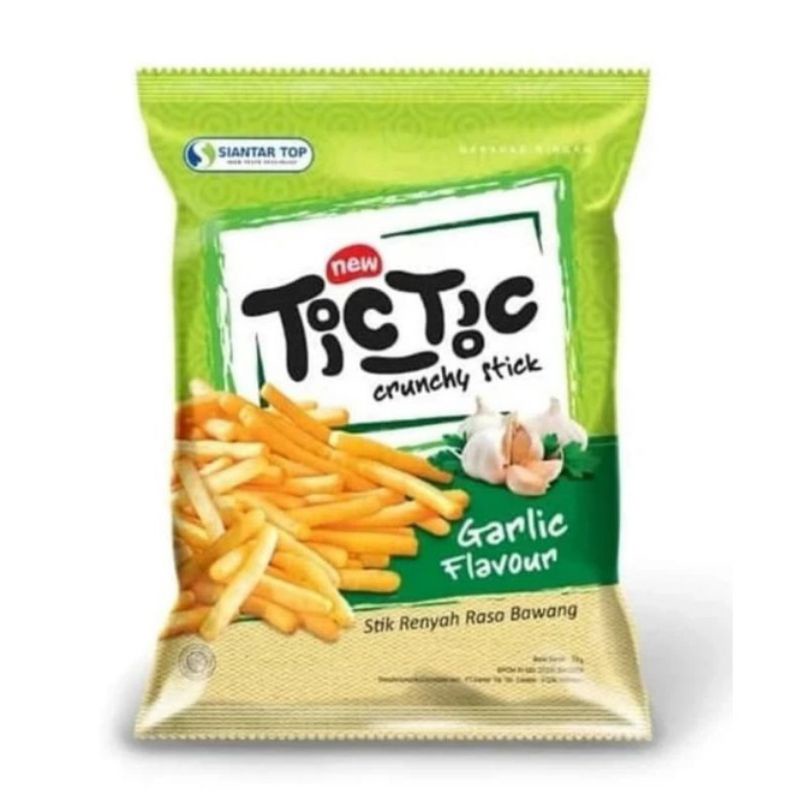 

Tic tic stik crunchy rasa bawang dan sambel colek 18gr