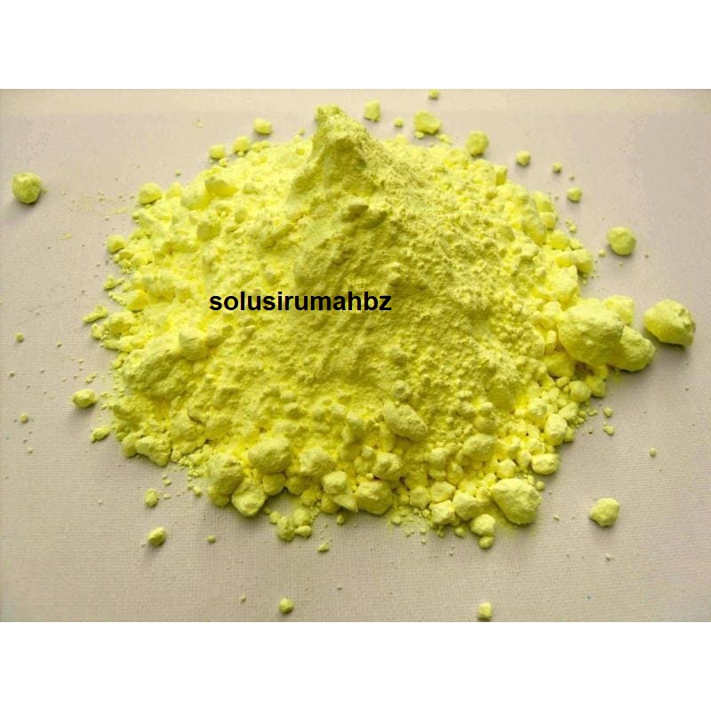 perkg BELERANG BUBUK WARNA KUNING SULFUR POWDER per kg 1kg 1 kg sulphur 1 kilo 1000g bersih alami