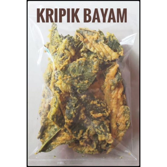 

keripik bayam kemasan 200gr & 250gr