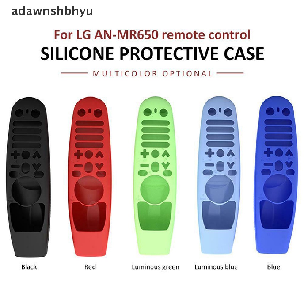 Adawnshbhyu Casing Pelindung Silikon Lembut Cover Untuk Remote Control TV LG AN-MR600 AN-MR650 ID