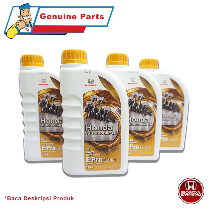 PAKET OLI MOBIL HONDA E-PRO GOLD OW-20