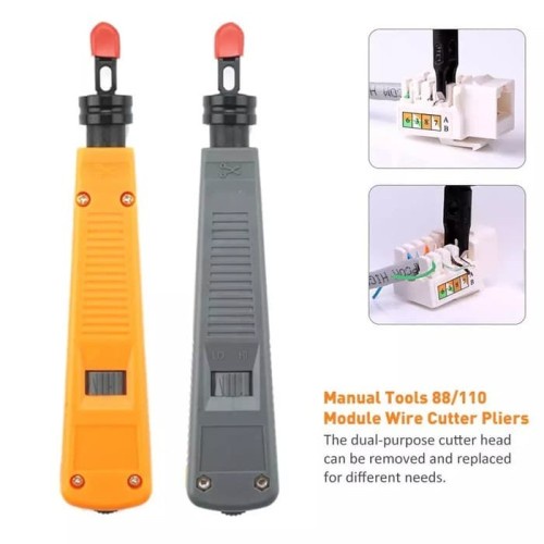 Impact Punch Down Tool Wire Network Cutter Modular N