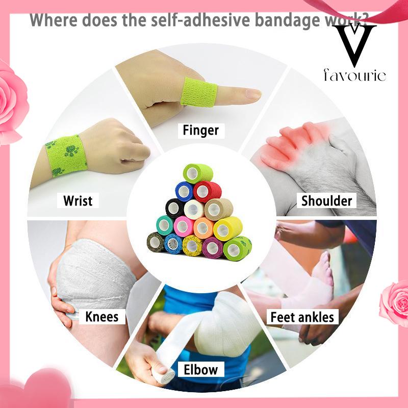 CODPerban Perekat Diri Elastis  Perban Jari Menulis  Pergelangan Kaki Olahraga Luar Ruangan  Perban Hewan Peliharaan-FA