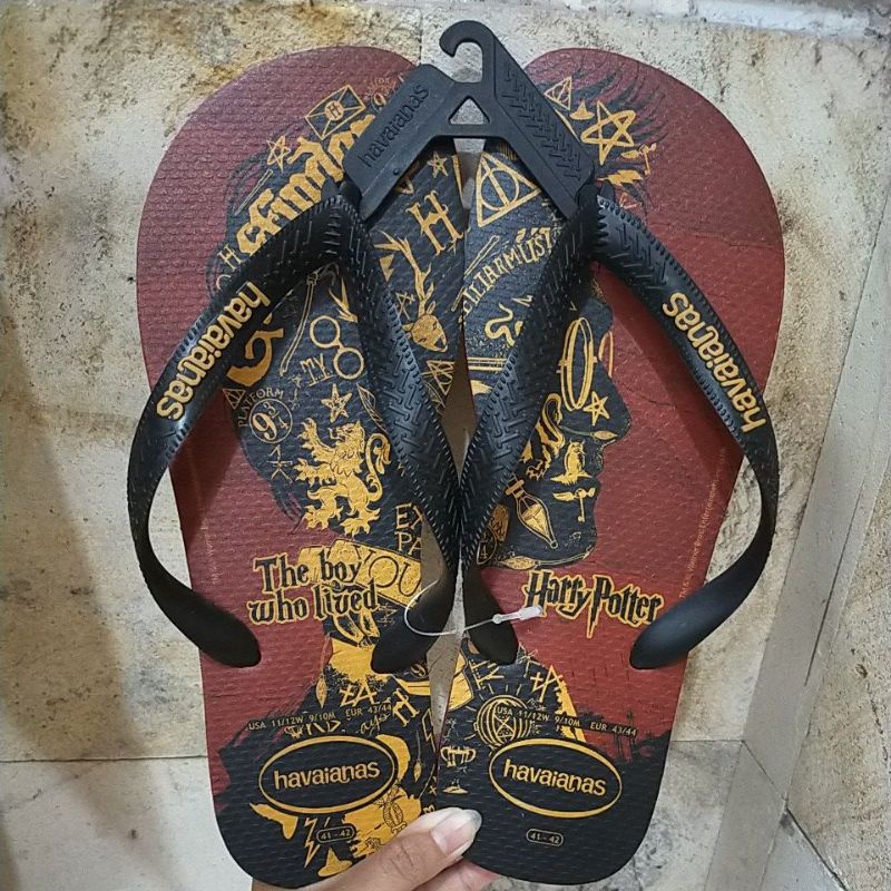 Sandal Pria Original Havaianas Harry Potter