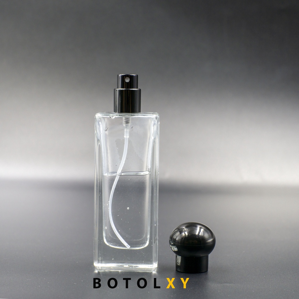 Botol Parfum 30ml Spray Kaca Tebal Refill Minyak Wangi - Jmalon