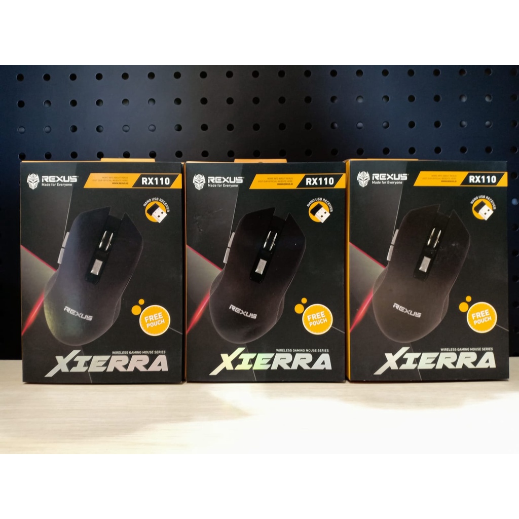 Mouse Gaming Rexus XIERRA RX110 Mouse Gaming Wireless dpi 1600