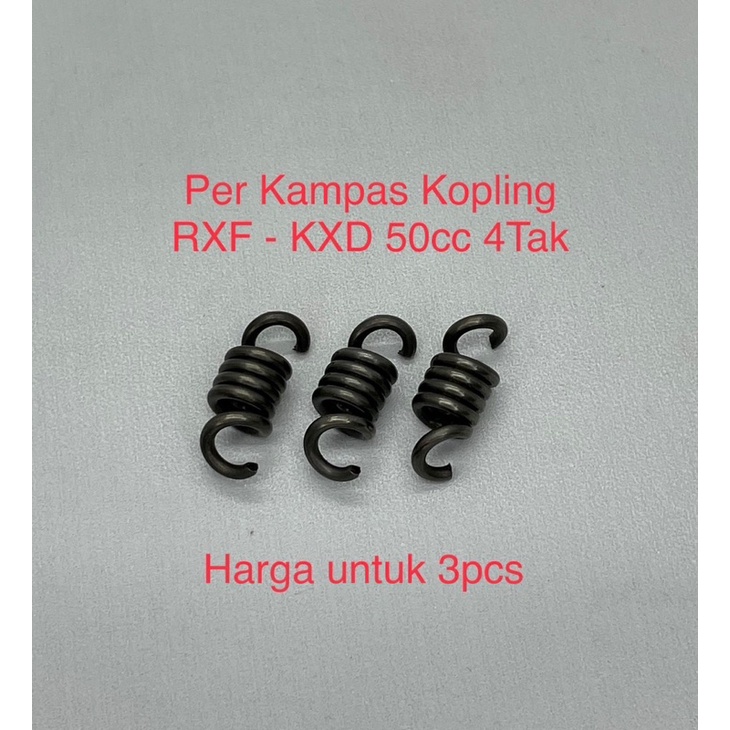 Per Kampas Kopling Otomatis KXD - RXF 50cc 4Tak - 3 pcs