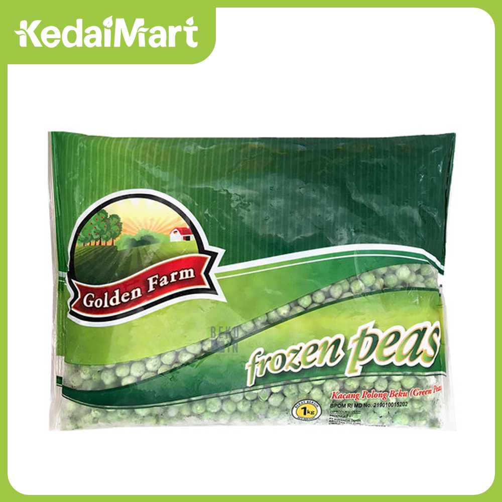 

Golden Farm Green Peas 1 Kg