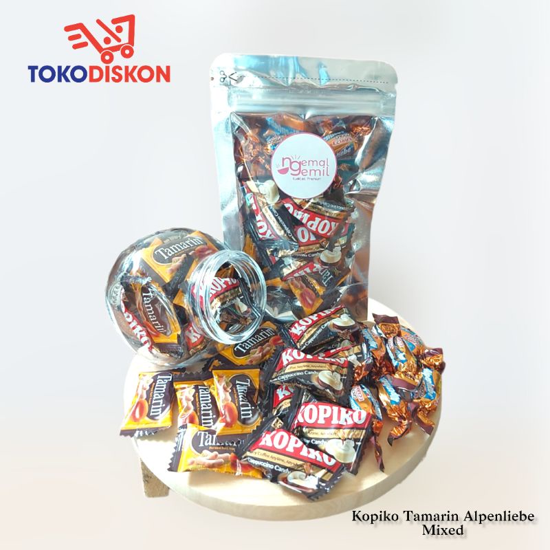 

Permen Tamarine alpenliebe kopiko mix / Premium