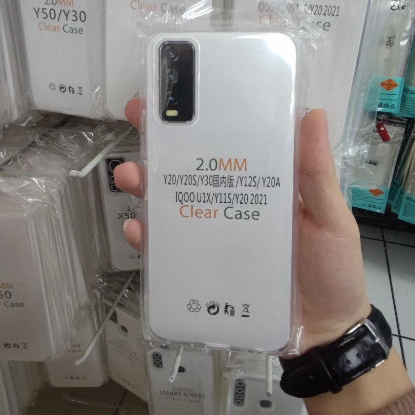 Vivo Y22 / Y22S / Y21 Y20 Y20S Y20i Y12S Cover Case Softcase Silicon Ultra Clear HD Case Vivo Y20 Y - bening