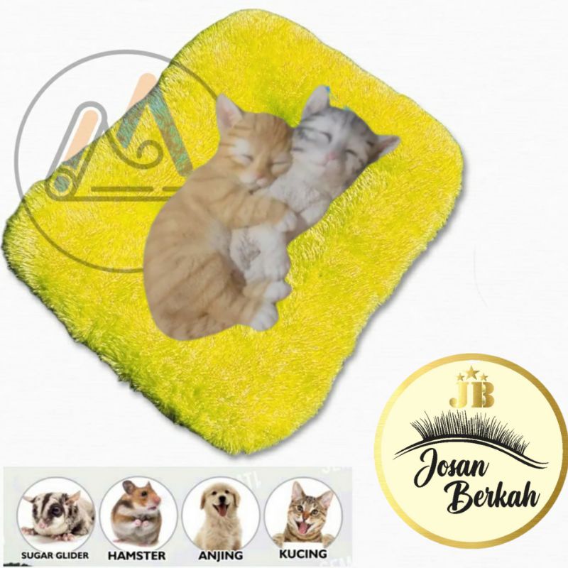 kasur kucing atau anjing mungil super lembut