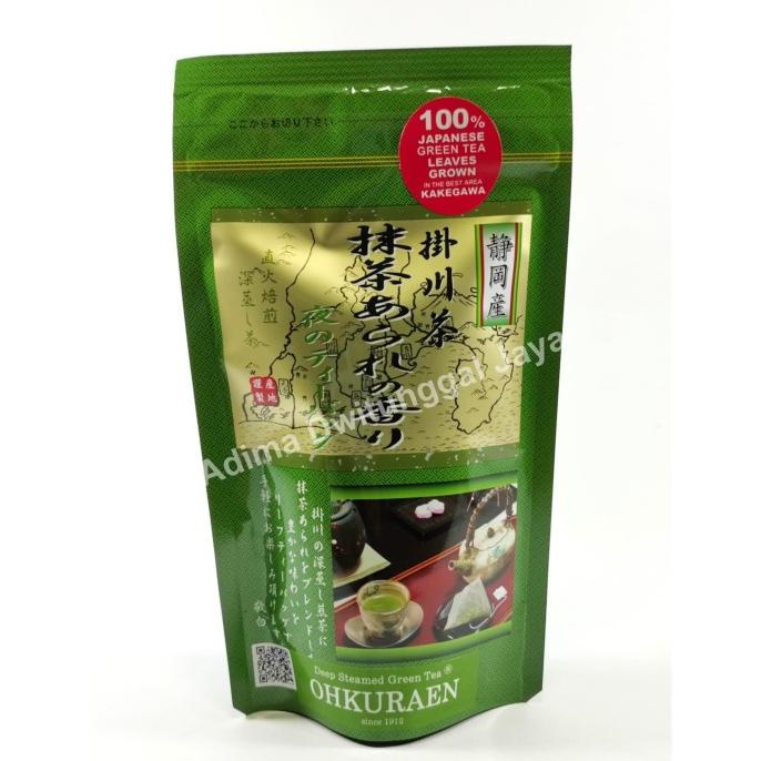

Ohkuraen Matcha Arare Genmaicha Evening Teabag 20 x 2.5 g /Teh Jepang