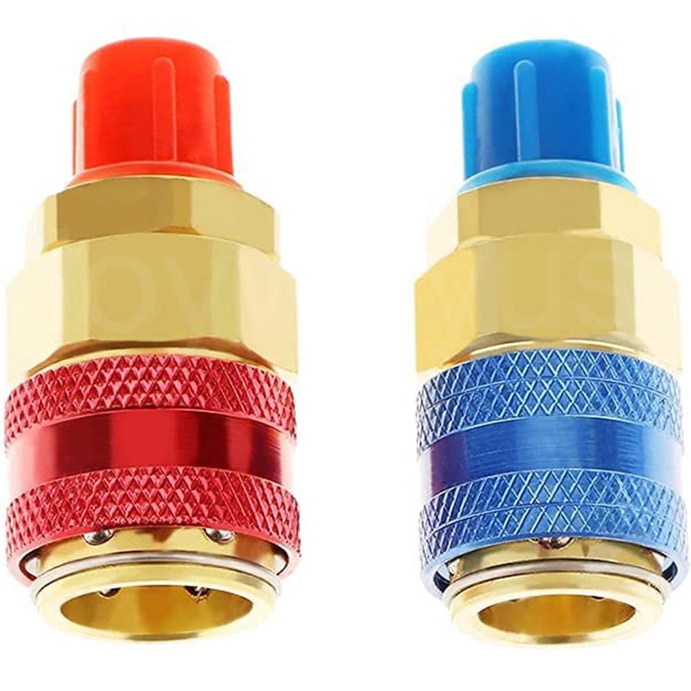 Preva Quick Coupling Adapter Kualitas Tinggi Fitting Ac Otomatis R134A Pendingin Ac Refrigerant