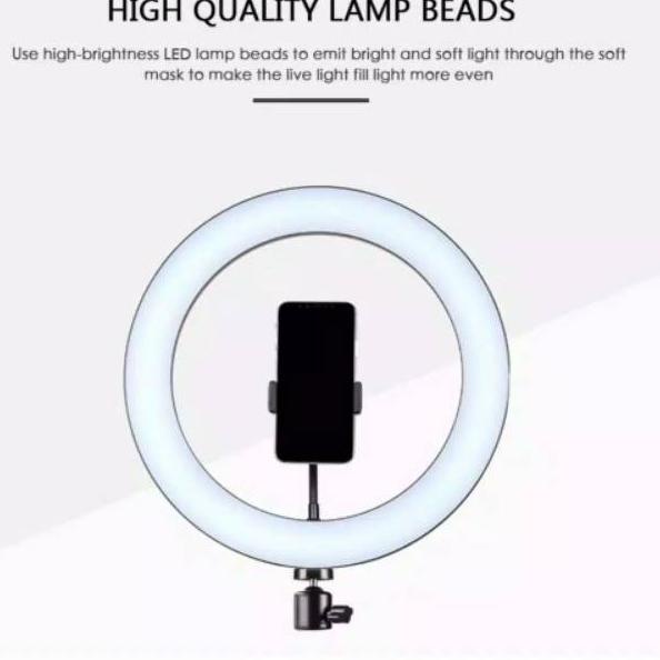 Paket Diskon [TERMURAH] RINGLIGHT SELFIE LED 26 CM/ RING LIGHT LIVE STREAMING TIKTOK 26CM/ LAMPU STUDIO RINGLIGHT