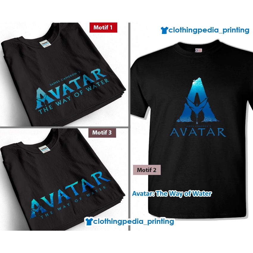 Kaos Avatar The Way of Water 2022 Logo T-Shirt