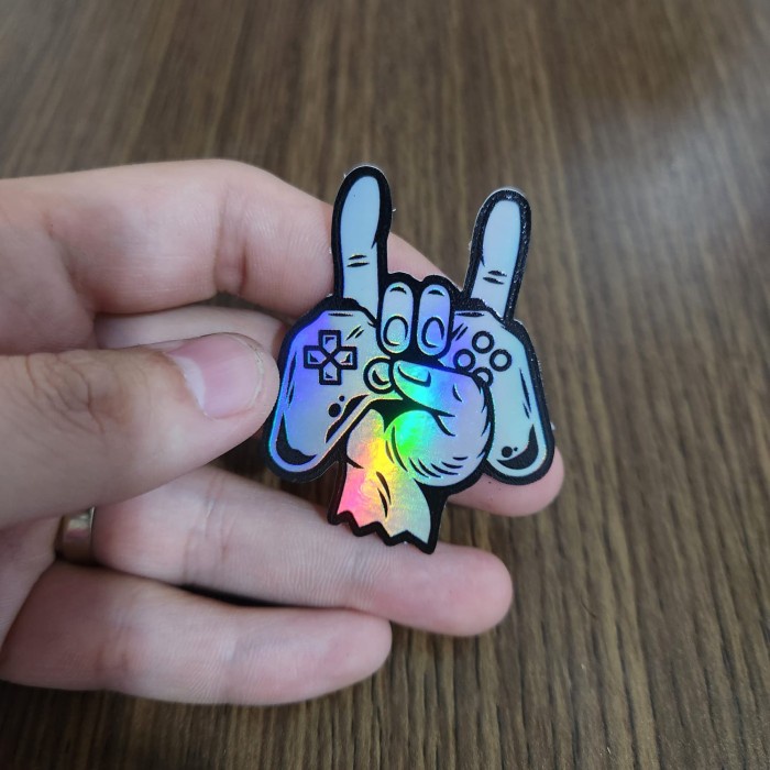 

Sticker Hologram Anime - PSH1204 - Logo Gaming