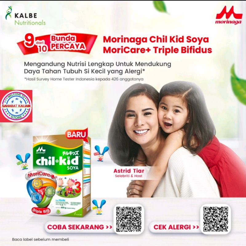 Chil Kid Soya 600gram usia 1 - 3 Tahun