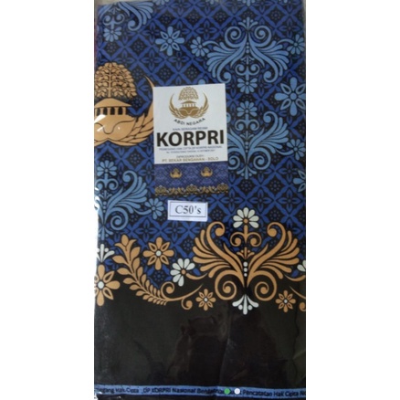 Kain Kain Batik Korpri Terbaru 2022 Katun C50S By Sekar Bengawan