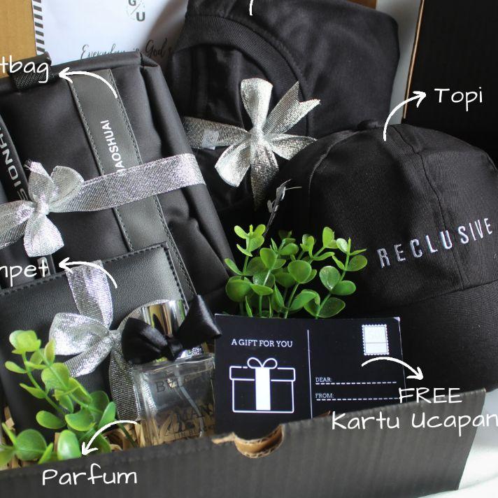 

MAN GIFTBOX AESTHETIC/KADO COWOK EXCLUSIVE/BIRTHDAY/GRADUATION Terbaru